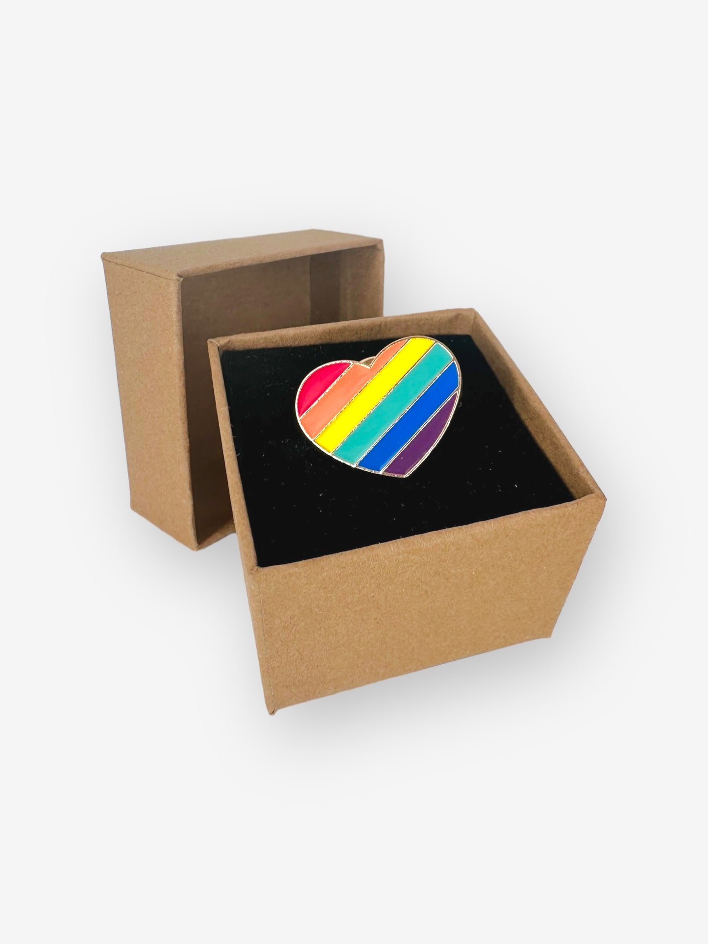 Pride Heart Pin
