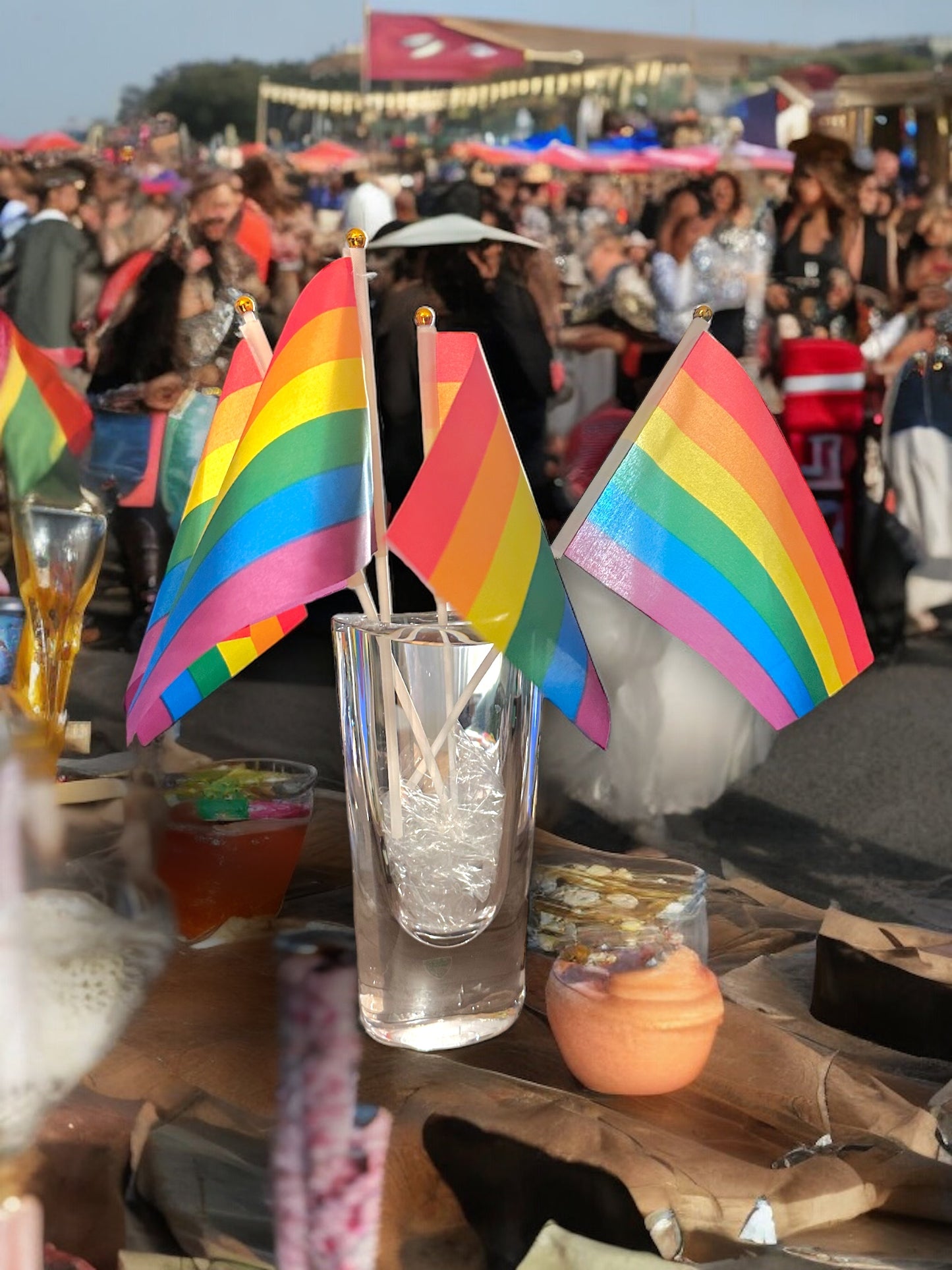 10 stycken - Flagga, Vimpel Pride