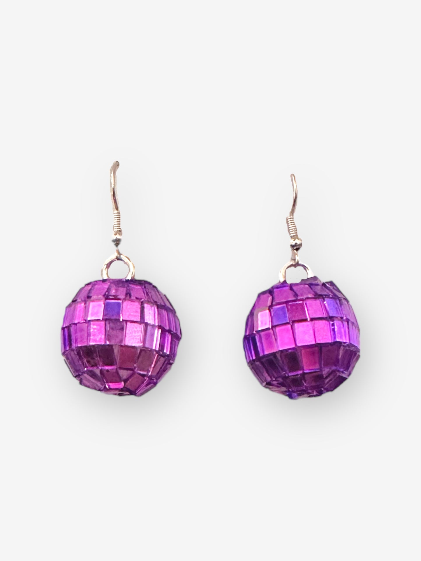 Örhängen discokula Lila
