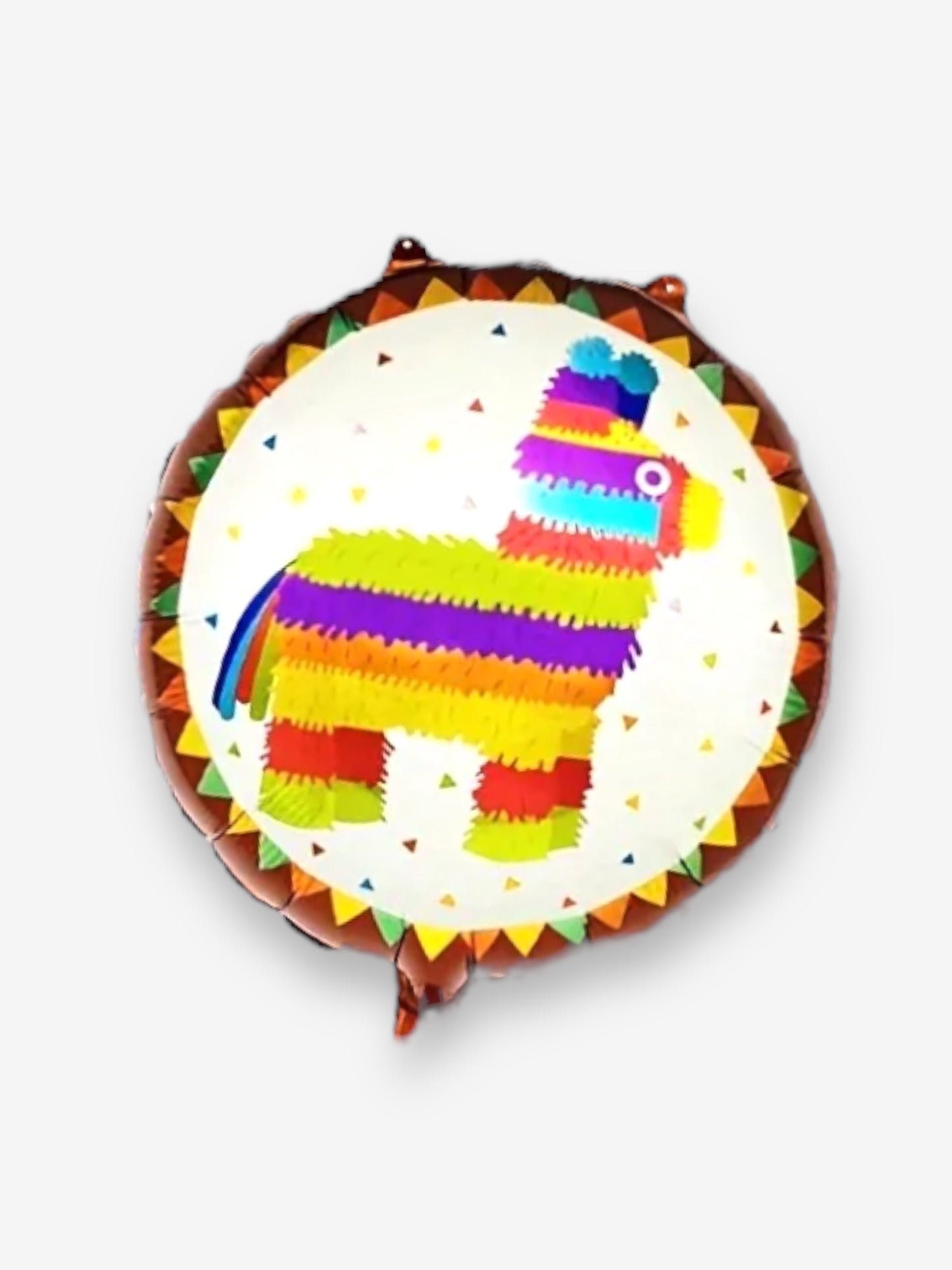 54cm - Rund folieballong pinata mexikotema