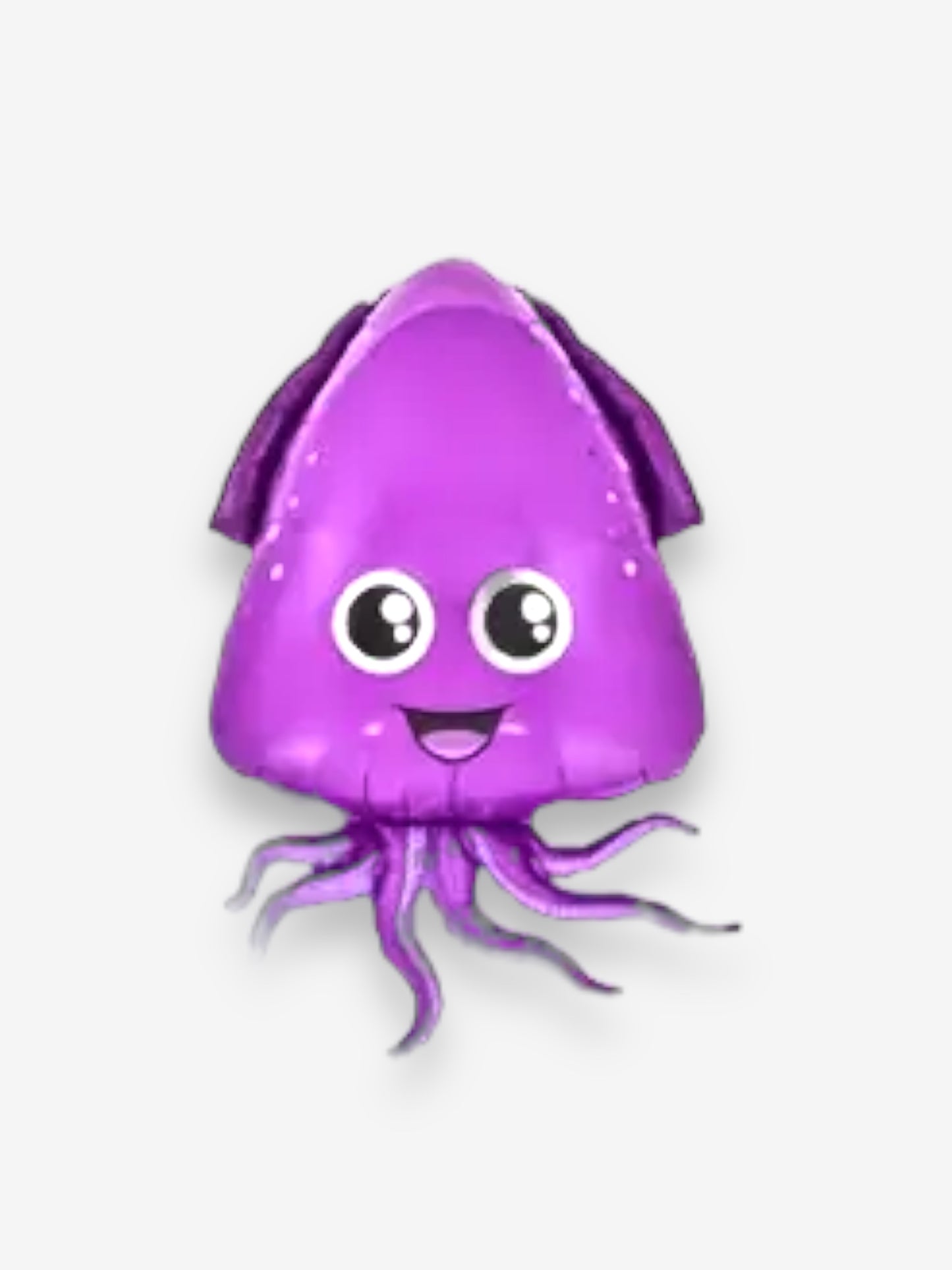 35cm - Folieballong lila blÀckfisk