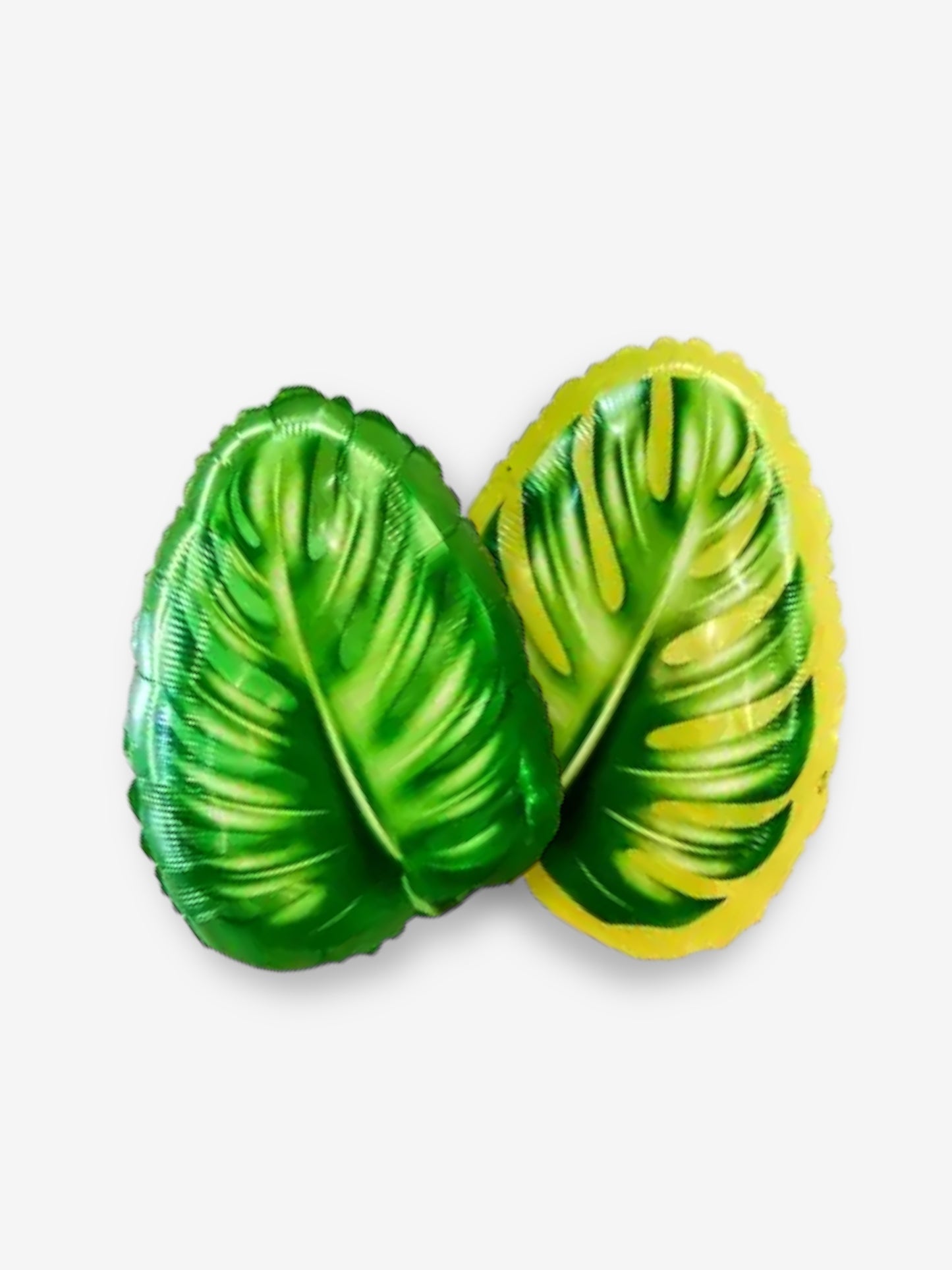 45cm, 2 stycken - Folieballong palmblad för beach party