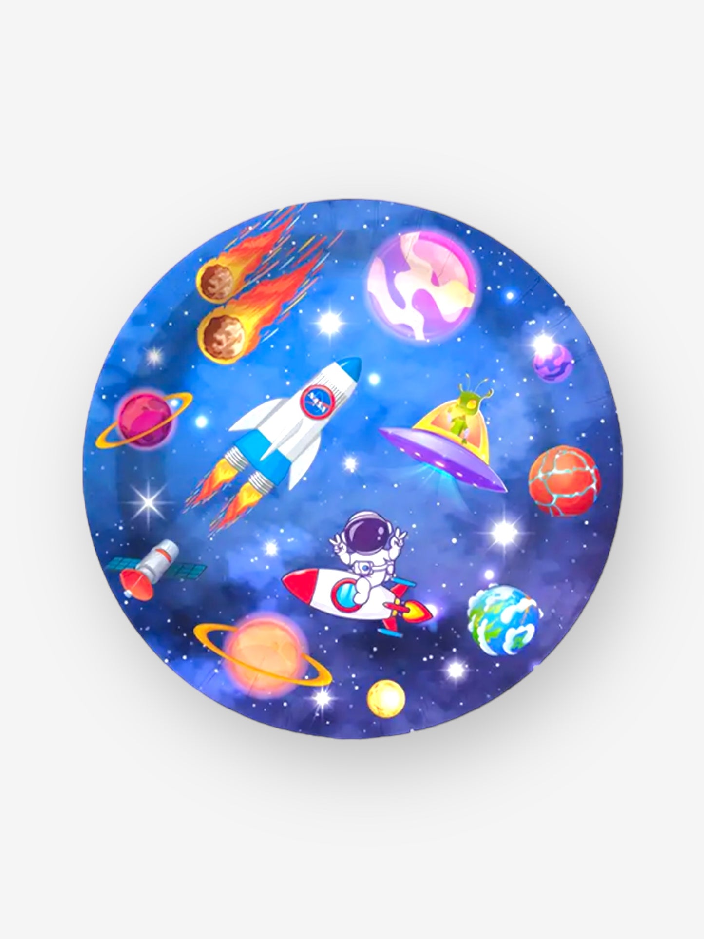 71 delar - Kalaspaket space tema - Rymden