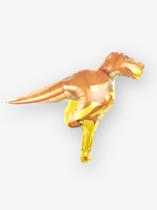 42x36cm - handhållen t-rex dinosaurie folieballong